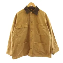 オアスロウ orslow カバーオール ダックジャケット デニム コーデュロイ切替 2 茶 ブラウン /KUのサムネイル