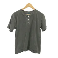 グッドオン GOOD ON Tシャツ M グレー ヘンリーネック 半袖 /KT ■ECC003のサムネイル