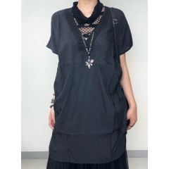 zucca/ズッカ 鍵編みレース 綿ローン ノースリーブ ブラウスM - メルカリ