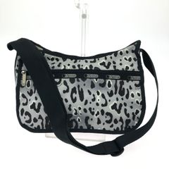 LeSportsac スモール ショルダーバッグ カモフラ柄 グレー 斜めがけ 