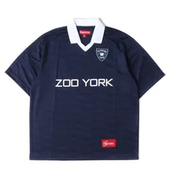 【新品】Supreme シュプリーム Tシャツ ネイビー 紺 サイズ:S | 25SS ×Zoo York ロゴ総柄 サッカージャージ(Soccer Jersey) | トップス 半袖 カットソー【メンズ】のサムネイル