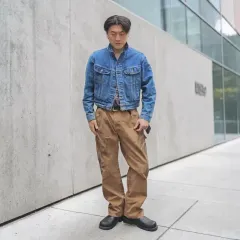 80S LEE リー ライダース デニムジャケット M0419