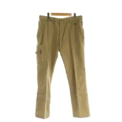 エドウィン EDWIN GOLF ゴルフウエア シューカットトラウザー パンツ ストレッチ L ベージュ /MY ■OS ■GY58