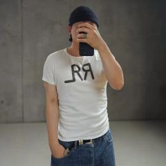 RRL ボーダー長袖カットソー インディゴ染め - メルカリ