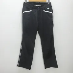 d■アディダス/adidas テーラーメイド ゴルフパンツ■黒【79】MENS/GOLF/87【中古】