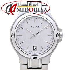 313【美品】稼動 GUCCI 時計 メンズ パンテオン 115.4 Gロゴ - メルカリ