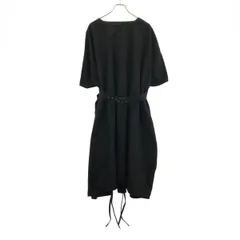 MM6 Maison Margiela  エムエムシックス メゾン マルジェラ 18AW ベルテッドワイドワンピース S32CT0989 ブラック Sのサムネイル