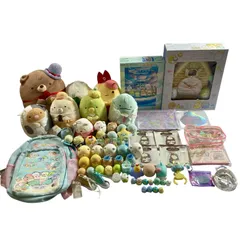 ★ すみっコぐらし グッズ 大量 まとめ商品 ぬいぐるみ マスコット 雑貨 リュック とかげ ねこ しろくま ぺんぎん とんかつ 現状品 4.2kg