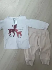 H&M ベビー服 ボディスーツ 1-2m 2セット 2-4m