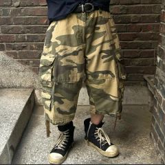 90s シティカモ 迷彩 パラシュート カーゴ バギーパンツ ショーツ