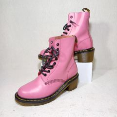 六ッ之助 ピンク 本革 24.5cm 日本製 革靴 - メルカリ