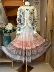 フリル ボリューム感 スカート