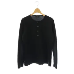 エポカ ウォモ EPOCA UOMO Tシャツ カットソー M ブラック ヘンリーネック 長袖 無地 /OK■OSのサムネイル