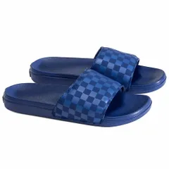 新品箱付き 各サイズあり【VANS/ヴァンズ】LA COSTA SLIDE-ON CHECKERBOARD　DEEP INDIGO VN000E83FOBのサムネイル