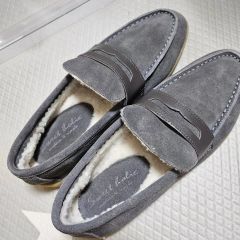 SENSO千鳥柄ローファーセンソ - メルカリ