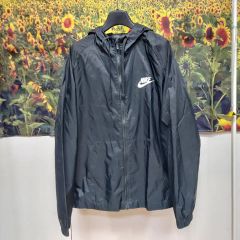 NIKE レース刺繍ロゴ ウィンドブレーカー ブラック | Mercari