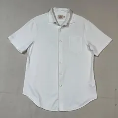 L) ブルックス ブラザーズ レッド フリース コットン ボタンダウン シャツ