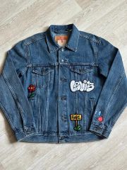 ケンゾー x ニゴー ボケフラワー エンブロイダリー デニムトラッカー 