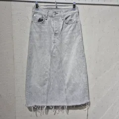 rag&bone ライトブルー デニム ミディ スカート