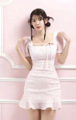 M me eme Rosy chiffon off shoulder bare - メルカリ