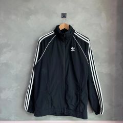 adidas × BEAMS コラボ 別注 ナイロン ジャケット 黒 - メルカリ