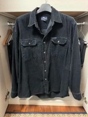 80s Lord Jeff ポロシャツ M 青白ストライプ | Mercari