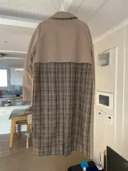 キンロックアンダーソン CHECK トレンチコート S
