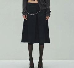 タナカダイスケ two belted pleats mini skirt - メルカリ