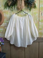 極美品✨定価1.5万❤️ 白 麻 リネン イエナ シャーリングドルマン 