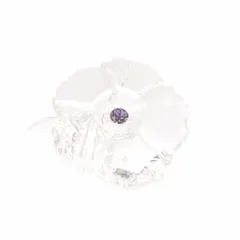 スワロフスキー SWAROVSKI アムールフラワー オーナメント クリアのサムネイル