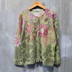 LA MAILLE SEZANE セザンヌ 花柄 セーター ニット パリジェンヌ - メルカリ