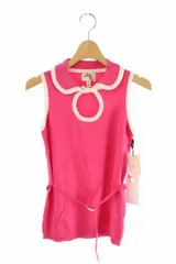ミリー milly カットソー ニット ノースリーブ S ピンク /MN ■Co1のサムネイル