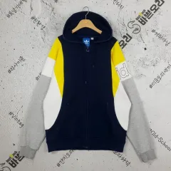 アディダス ADIDAS オリジナル フード ジップアップ ネイビー 2300170