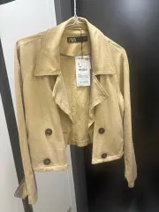 ザラ トレンチコート クロップド