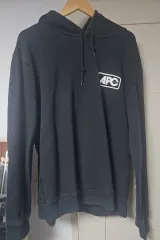A.P.C. アーペーセー ブラック フード XL 使用感多いですのサムネイル