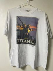 90S レア個体 タイタニック 7UP 袖プリ プロモ Tシャツ XL - メルカリ