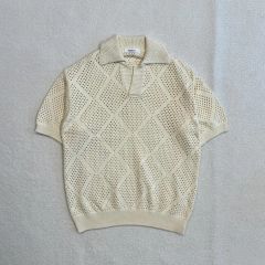 G&F Co. KNIT POLO SHIRT 試着のみ 40 値下げ不可 - メルカリ
