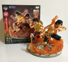 ONE PIECE 一番くじ ラストワン モンキー・D・ルフィ(ルフィ) & エース フィギュア