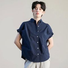 M*a様 mare Roll Up Half Sleeve Shirts ネイビ - メルカリ