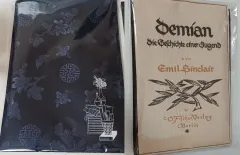 アラジン デミアン + 上品なブックカバー チマチョゴリ生地 ネイビー まとめ