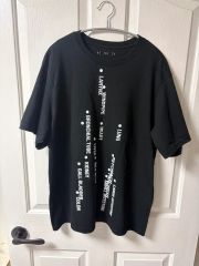 MUZE アシンメトリー ロング Tシャツ ミューズ 山中拓哉 ジオーラル F