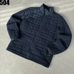 THE NORTH FACE ネイビー キルティング ダウン ジャケット