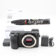 SONY α6400 超美品 シャッター31回 元箱あり（バーコード切取済