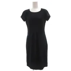 スポーツマックスコード マックスマーラ SPORTMAX CODE 美品 ワンピース 36 半袖 ひざ丈 クルーネック 紺 ダークネイビー /AE ■GY06のサムネイル