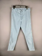 H&M レディース 31 ハイウエスト ストレッチ スキニー デニムパンツ