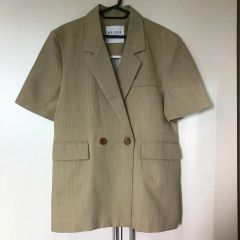即日発送！未使用 カデュネ ハーフスリーブトレンチジャケット - メルカリ