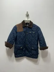 ポロラルフローレン キルティング ジャケット ネイビー キッズ 4T