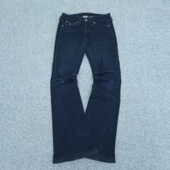 TRUE RELIGION トゥルーレリジョン フレア デニムパンツ 24 - メルカリ