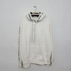 ナンバーナイン パーカー メンズ Mホワイト フード付き 薄手 - メルカリ