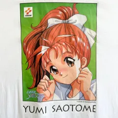 (デッドストック) 90's KONAMI コナミ ときめきコレクション ときめも 早乙女優美 ときめきメモリアル 半袖Tシャツ 白 FREE SIZE No.G639のサムネイル